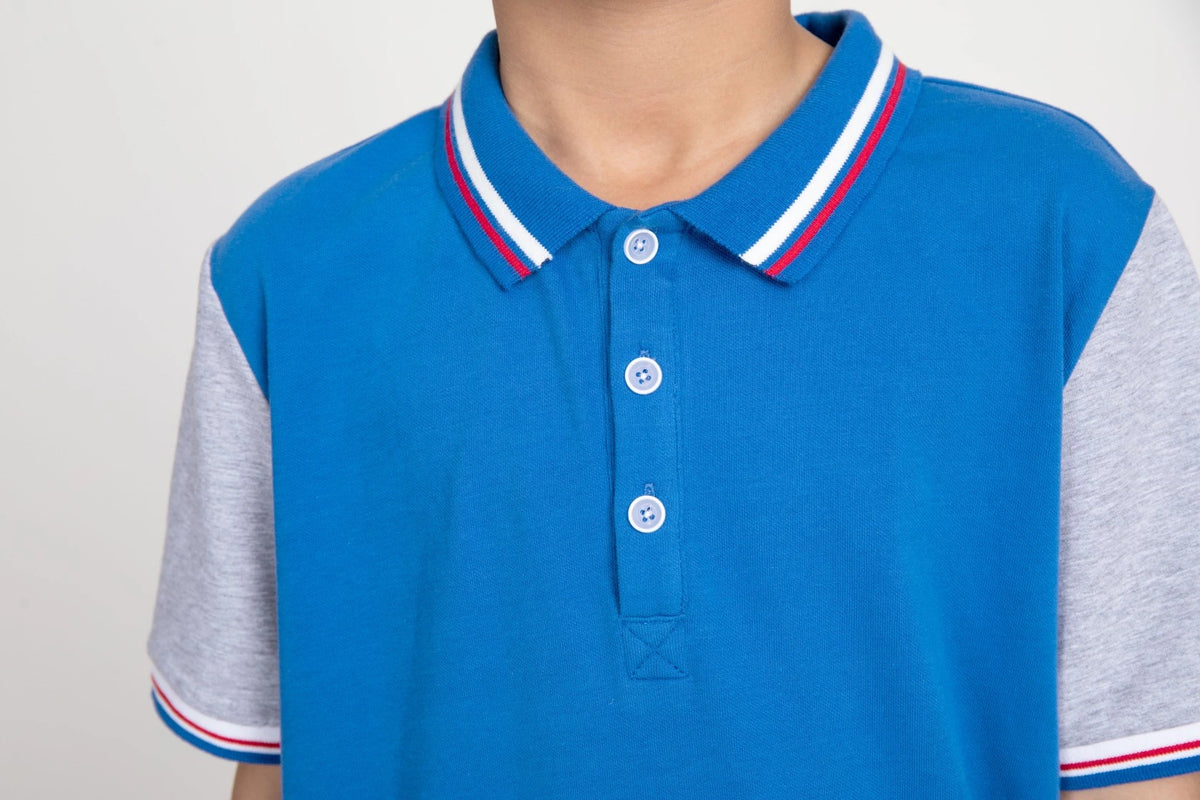 SPORTS POLO SHIRT FOR BOYS 140|8-9Y Purple Image