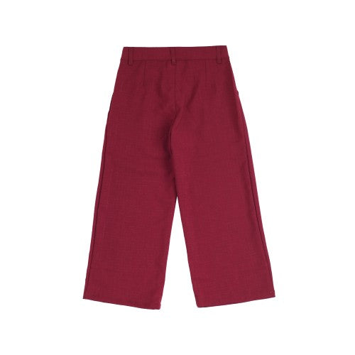 ELEGANT PANTS FOR GIRLS 110|4-5Y Maroon Image