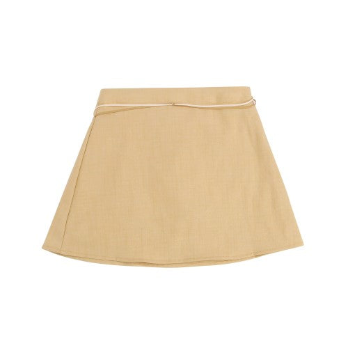 ELEGANT SKIRT FOR GIRLS 130|7-8Y Beige Image