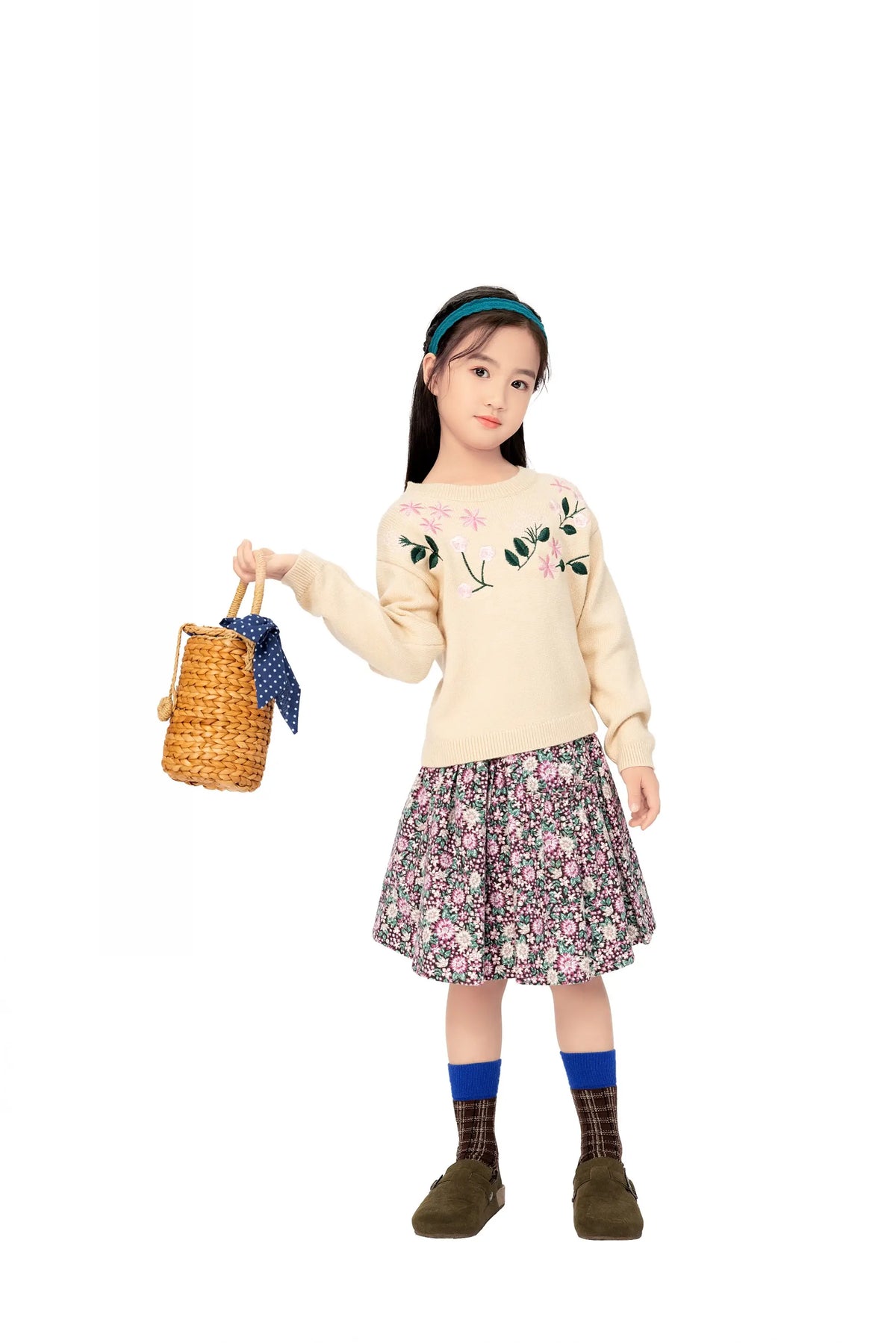 CASUAL SWEATER FOR GIRLS 100|3Y Beige Image