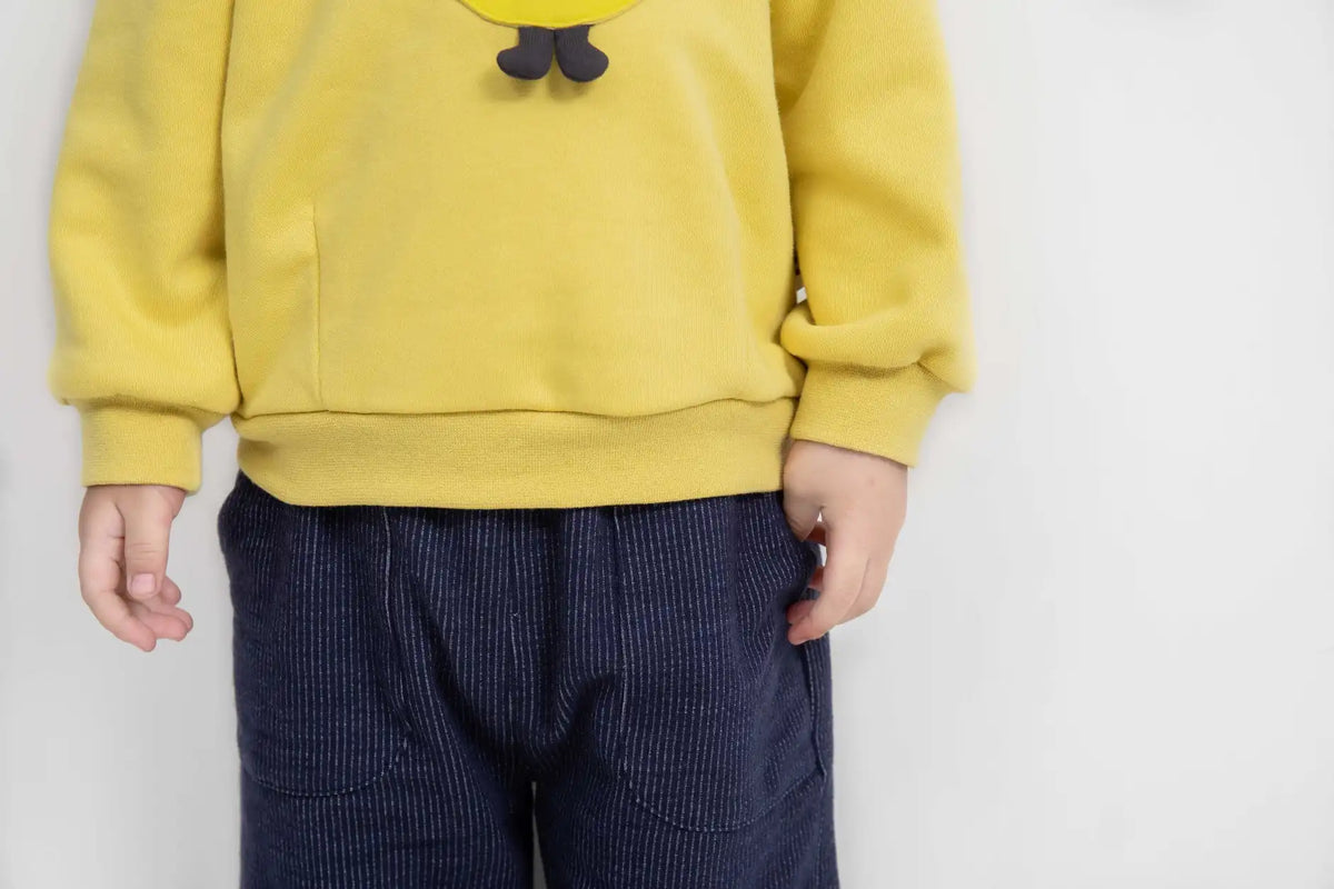 Plain Casual Pullover For Babies