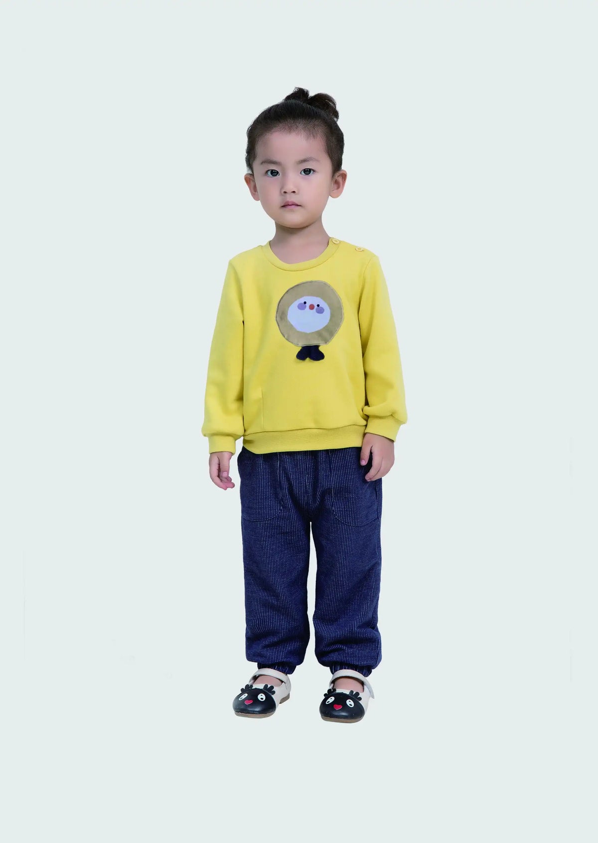 plain casual pullover for babies image