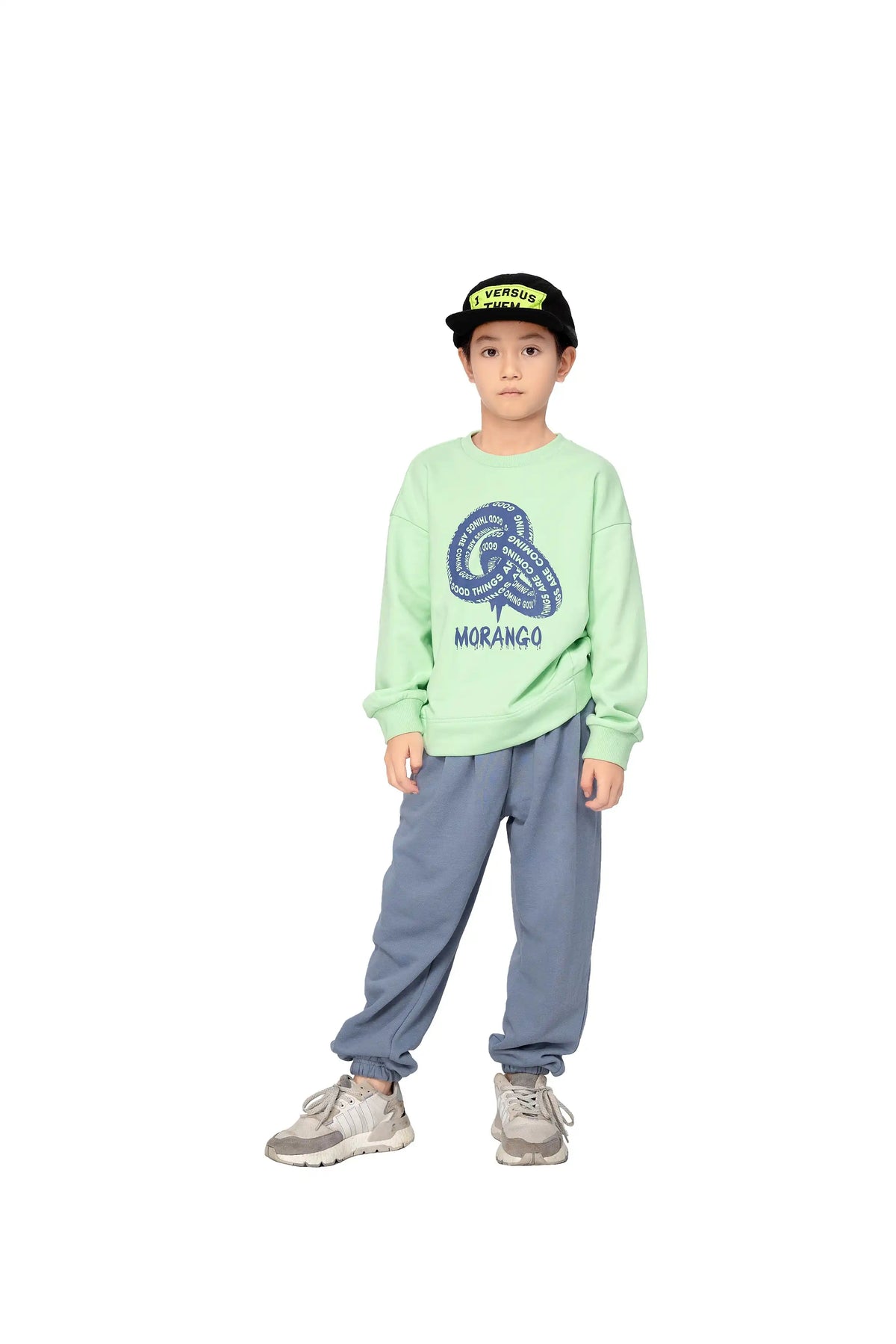 SPORTS PULLOVER FOR BOYS 140|8-9Y Green Image