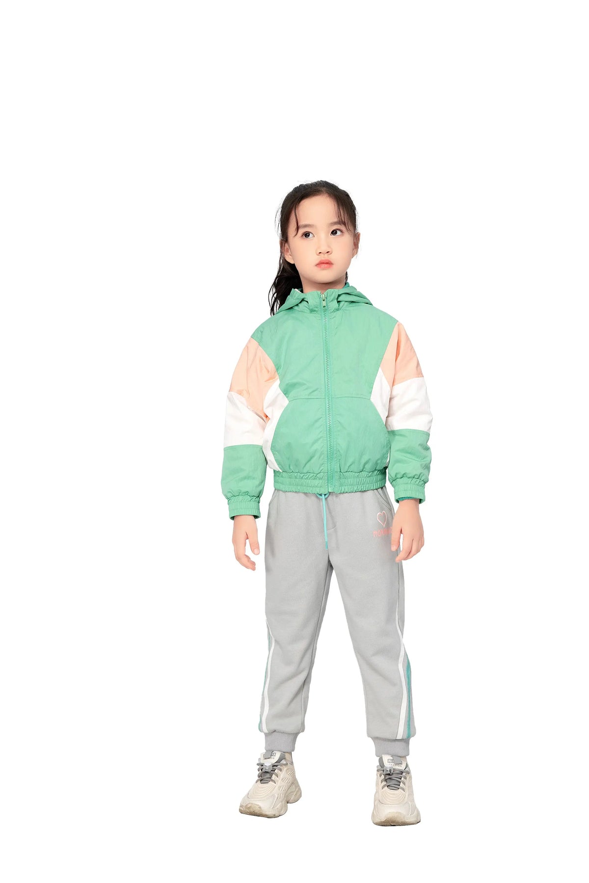 SPORTS JACKET FOR GIRLS 100|3Y Green Image