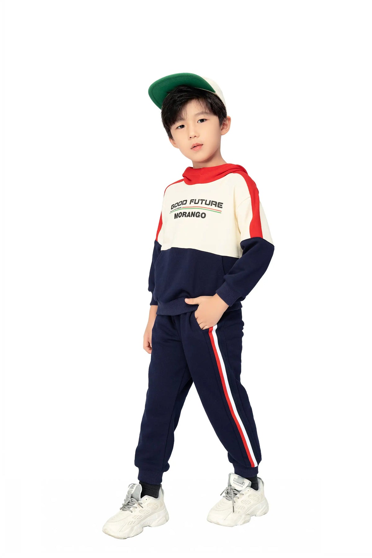 SPORTS PULLOVER FOR BOYS 100|3Y Navy Image