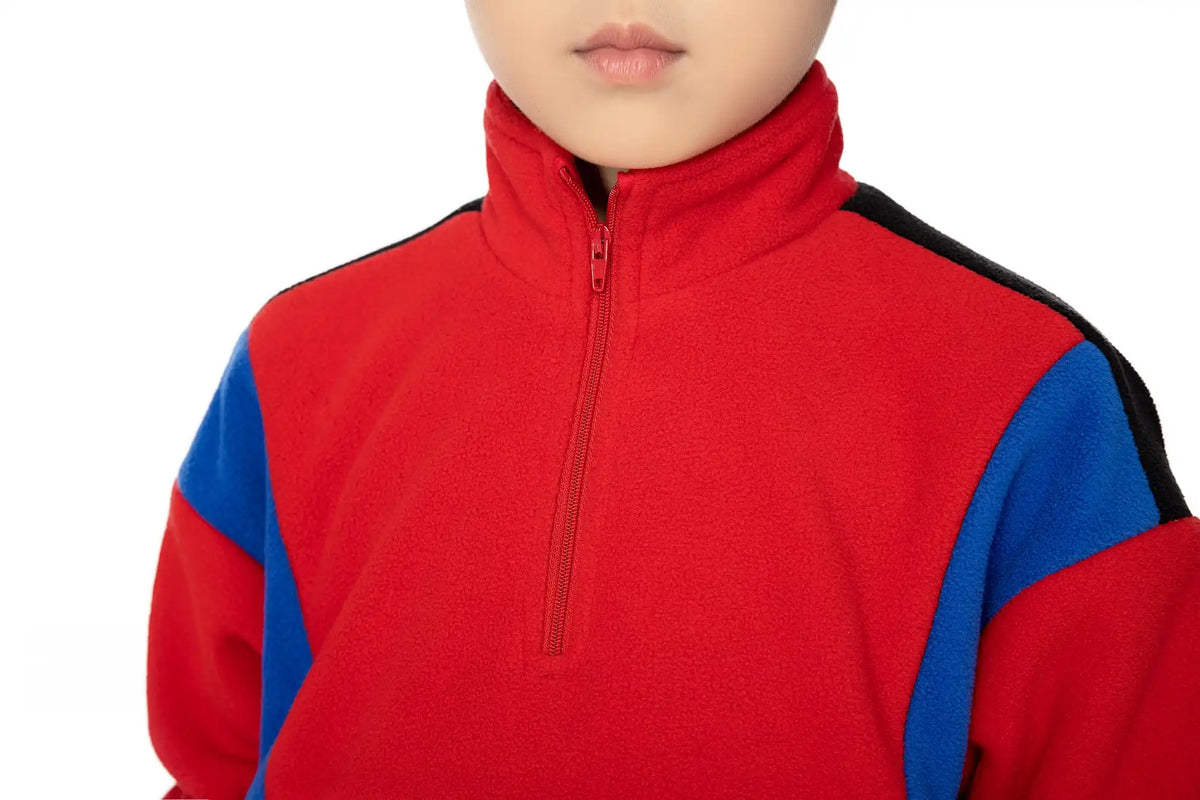 SPORTS PULLOVER FOR BOYS 110|4-5Y Red Image