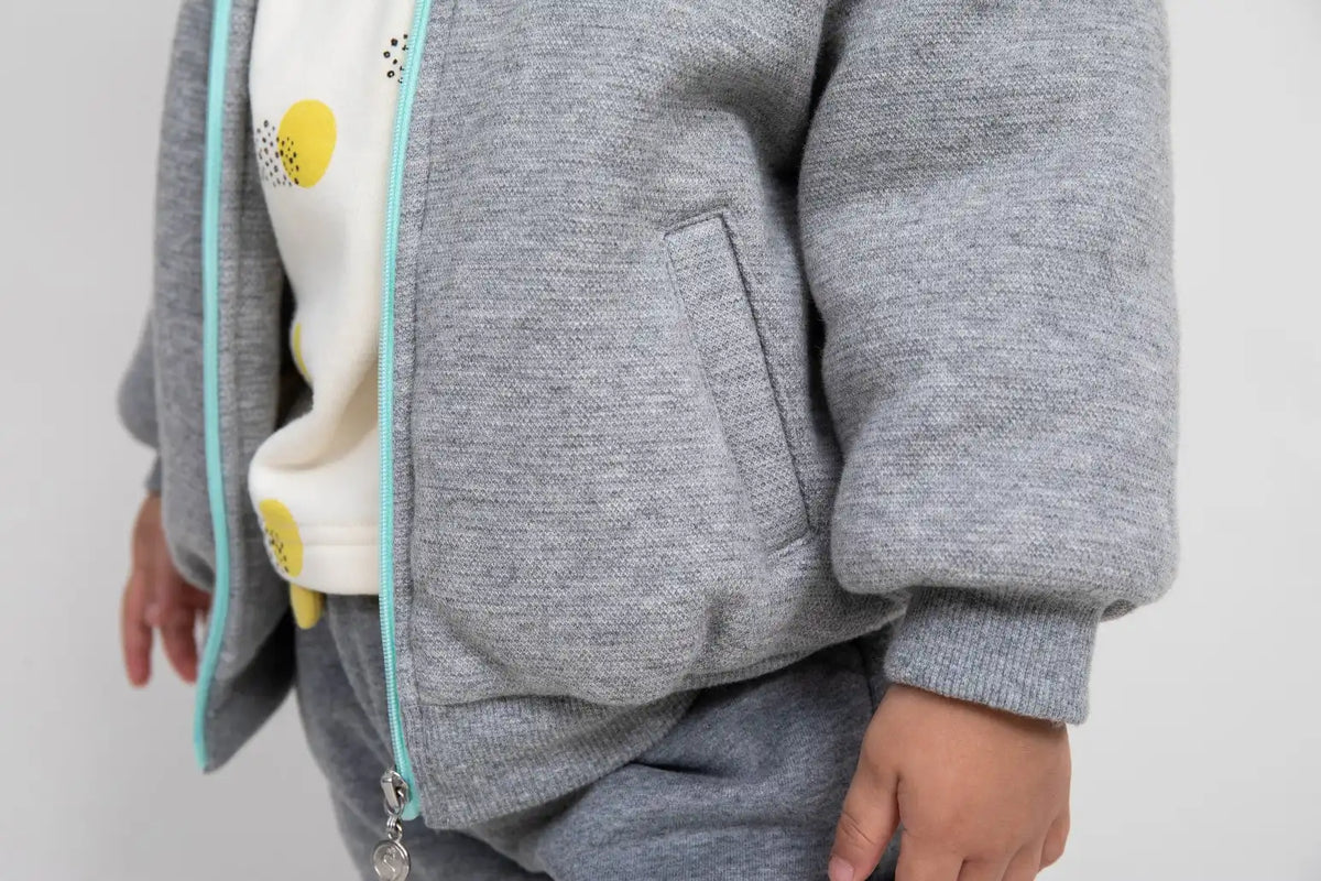 Plain Casual Jacket For Baby Boys