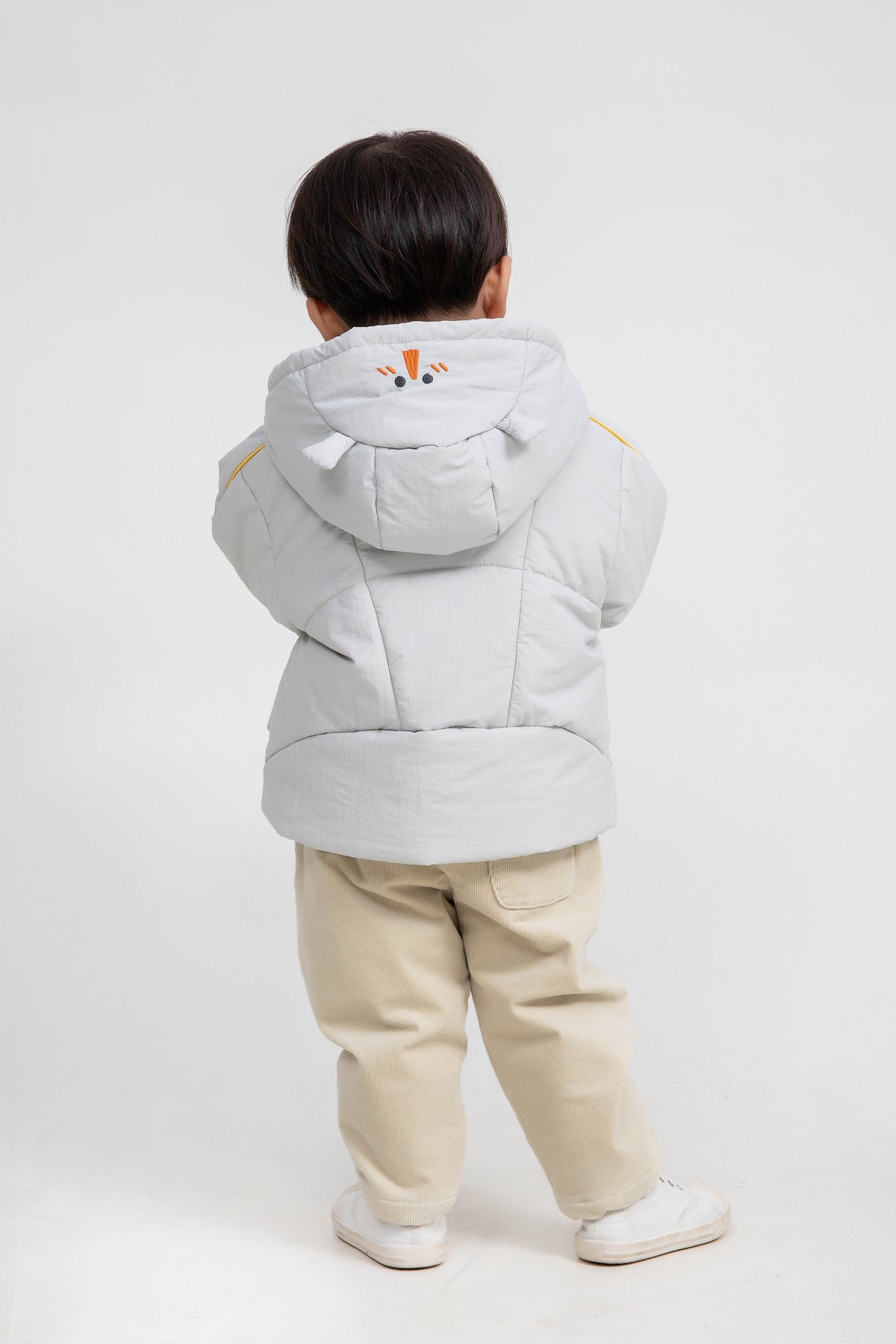 plain casual jacket for baby boys image