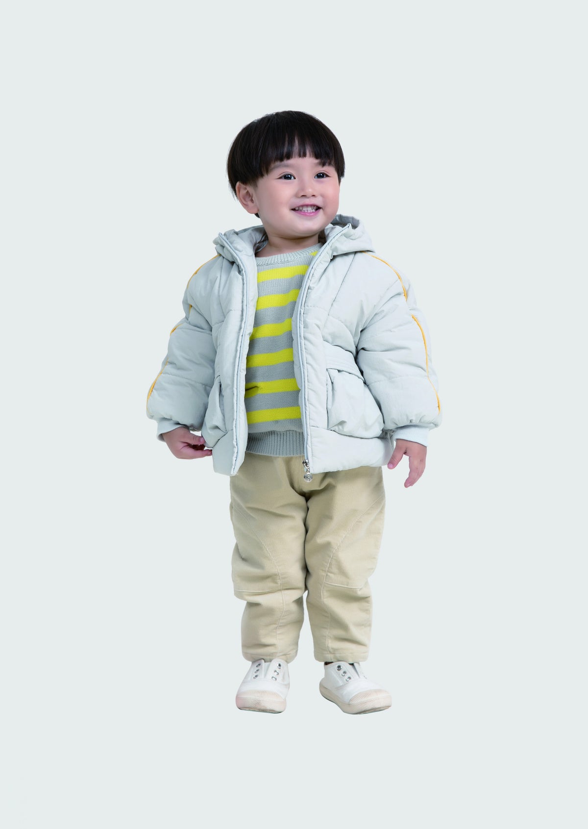 plain casual jacket for baby boys image