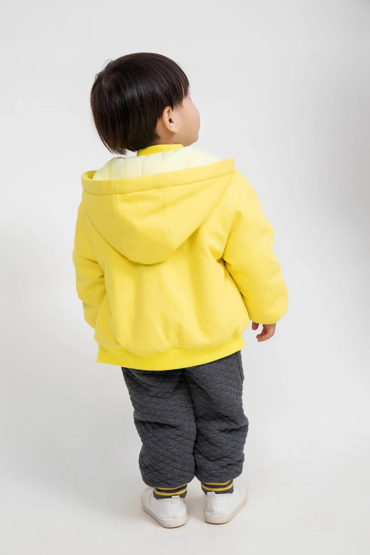 plain casual jacket for baby boys image