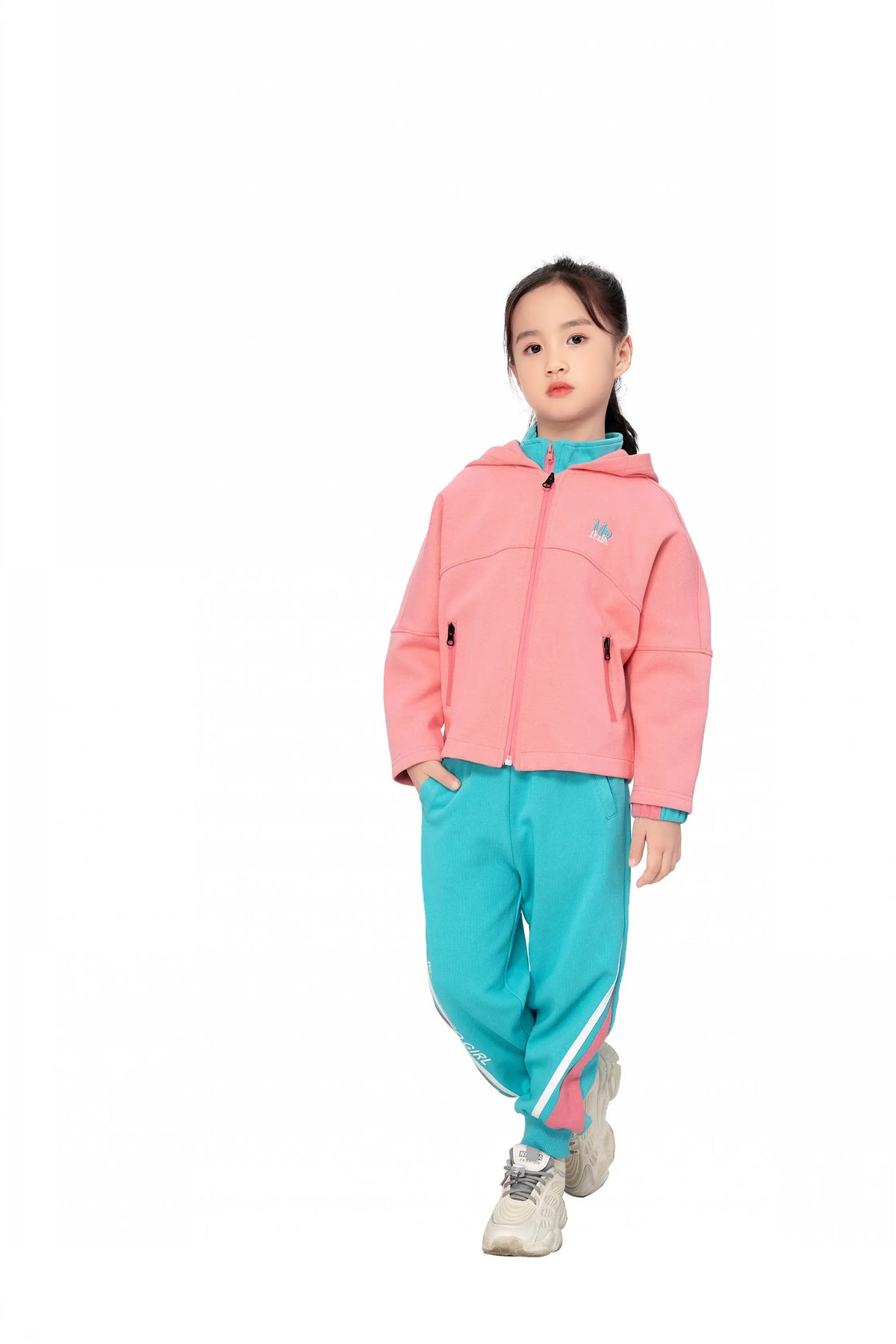 SPORTS PULLOVER FOR GIRLS 100|3Y Red Image