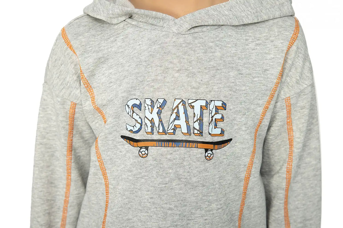 SPORTS PULLOVER FOR BOYS 120|5-6Y Gray Image