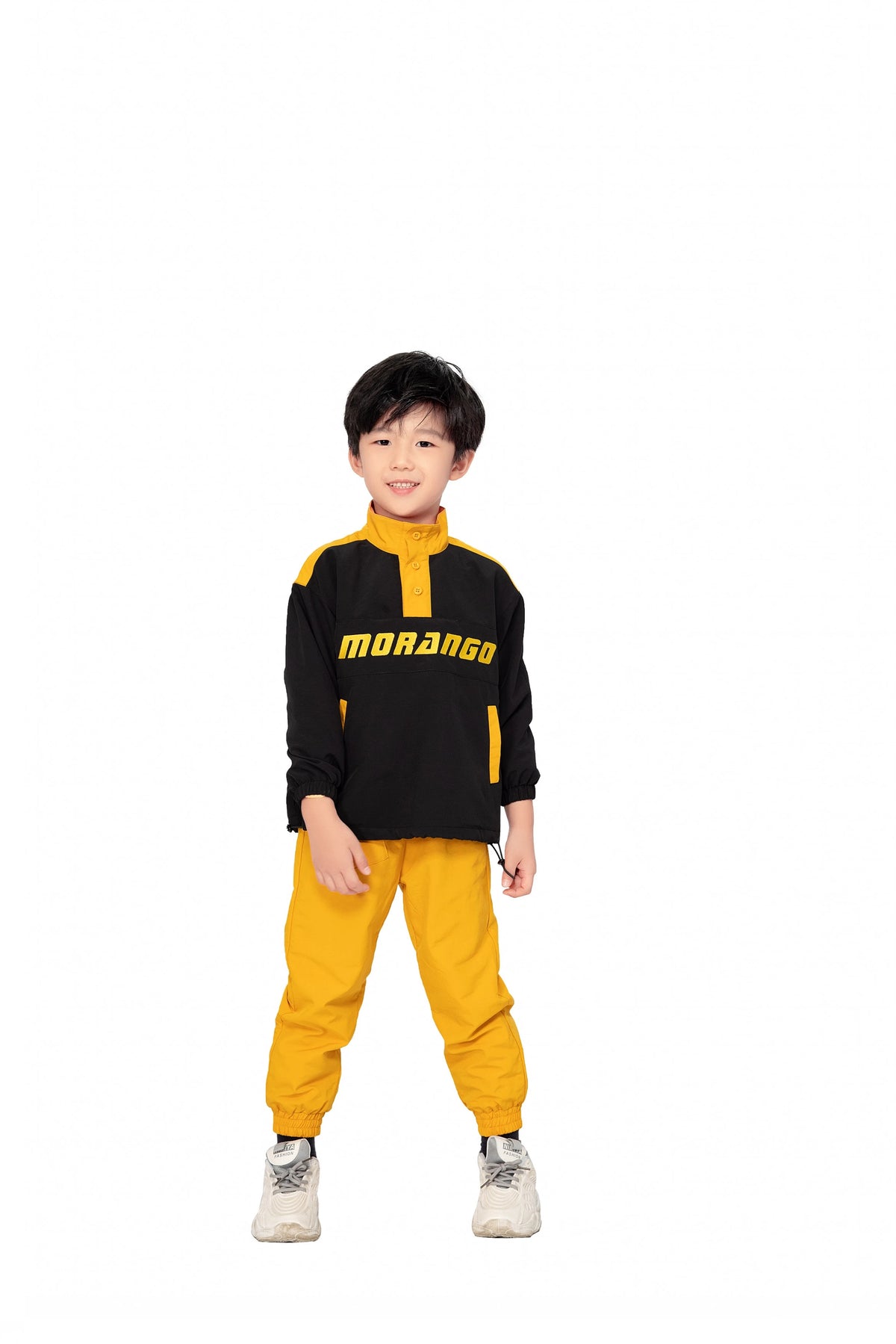 SPORTS PULLOVER FOR BOYS 100|3Y Black Image