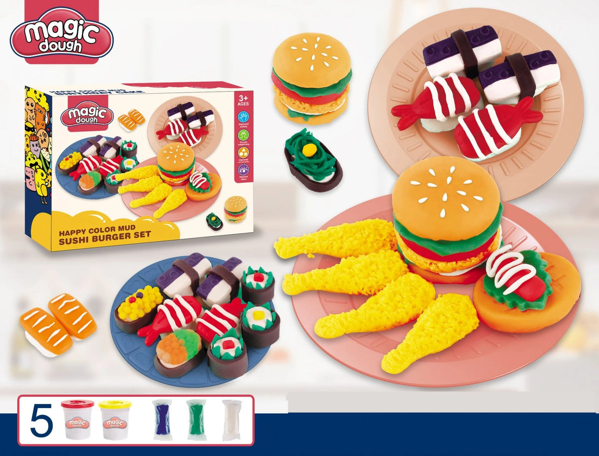 THINKING DOUGH SET FOR KIDS FREE Multicolor Image