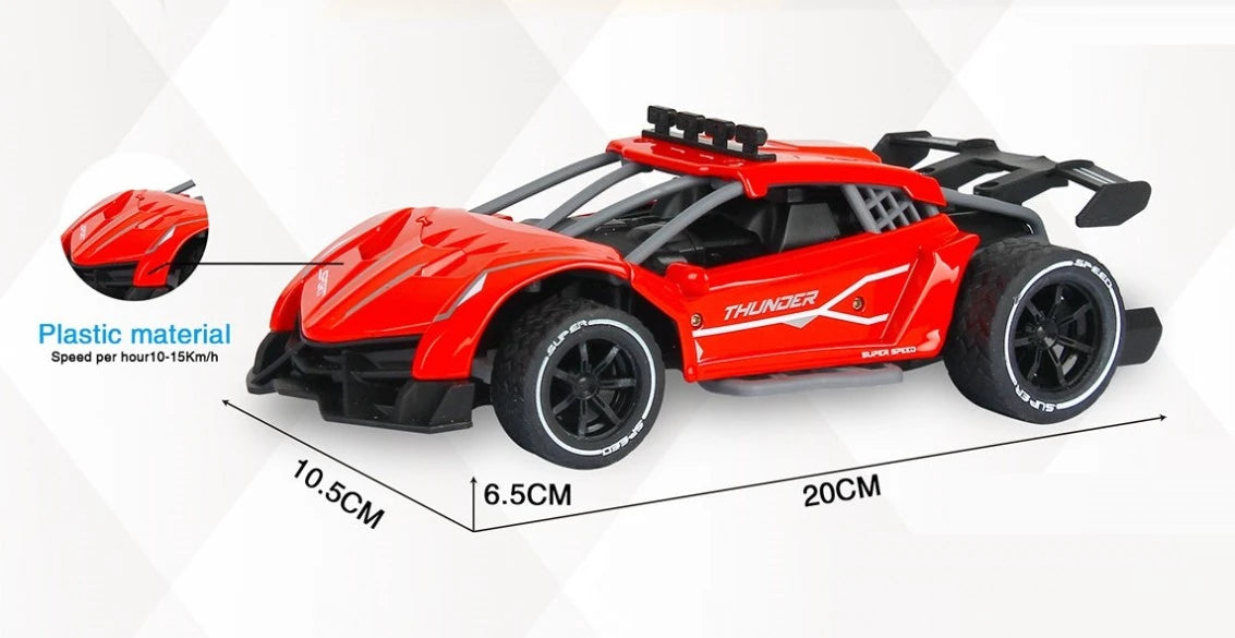 ELECTRONIC REMOTE CONTROL CAR FOR KIDS FREE Red Image