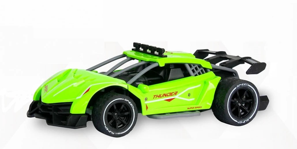 ELECTRONIC REMOTE CONTROL CAR FOR KIDS FREE Green Image