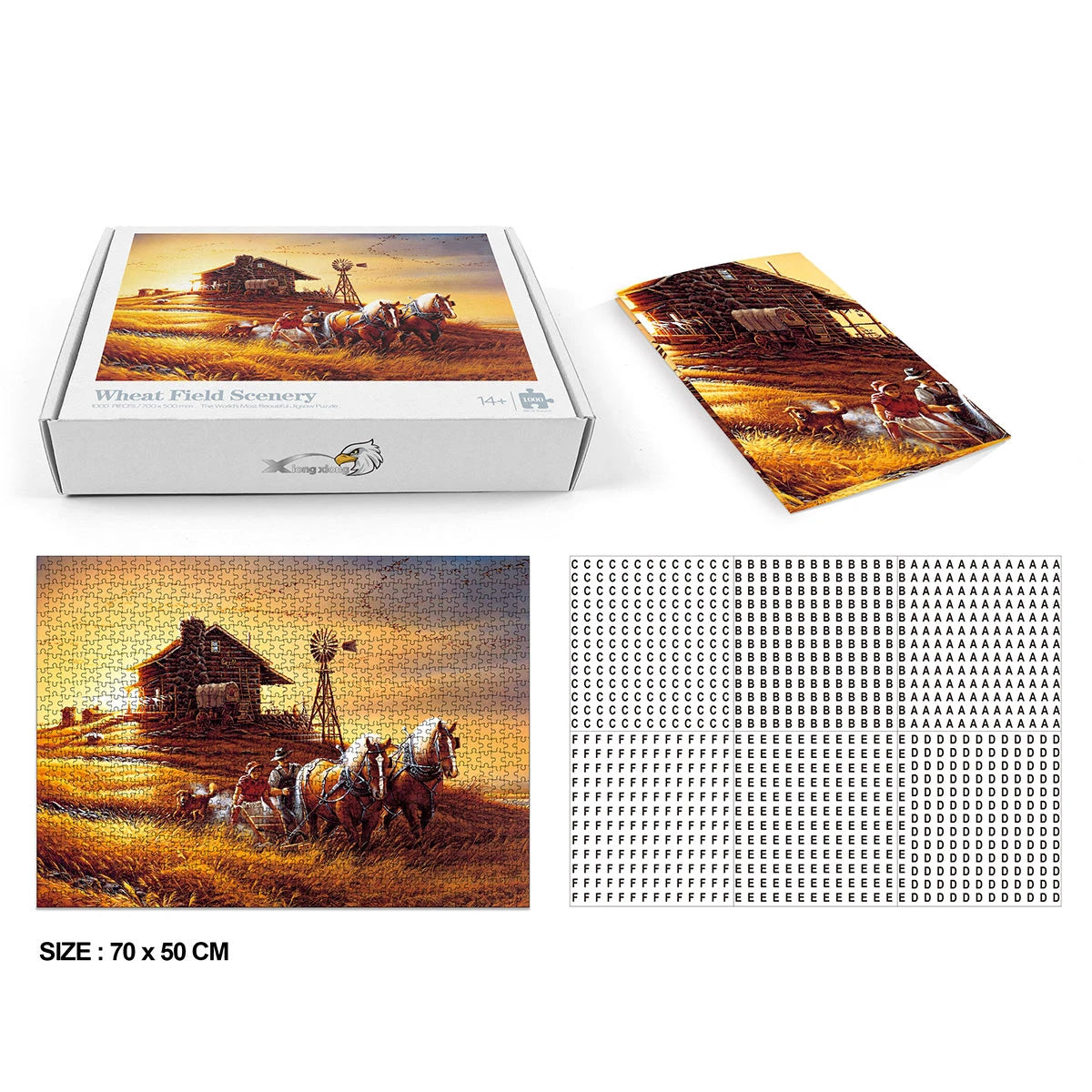 1000 Pcs Puzzle Puzzle