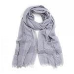 CASUAL SCARF FOR WOMEN FREE Gray Image
