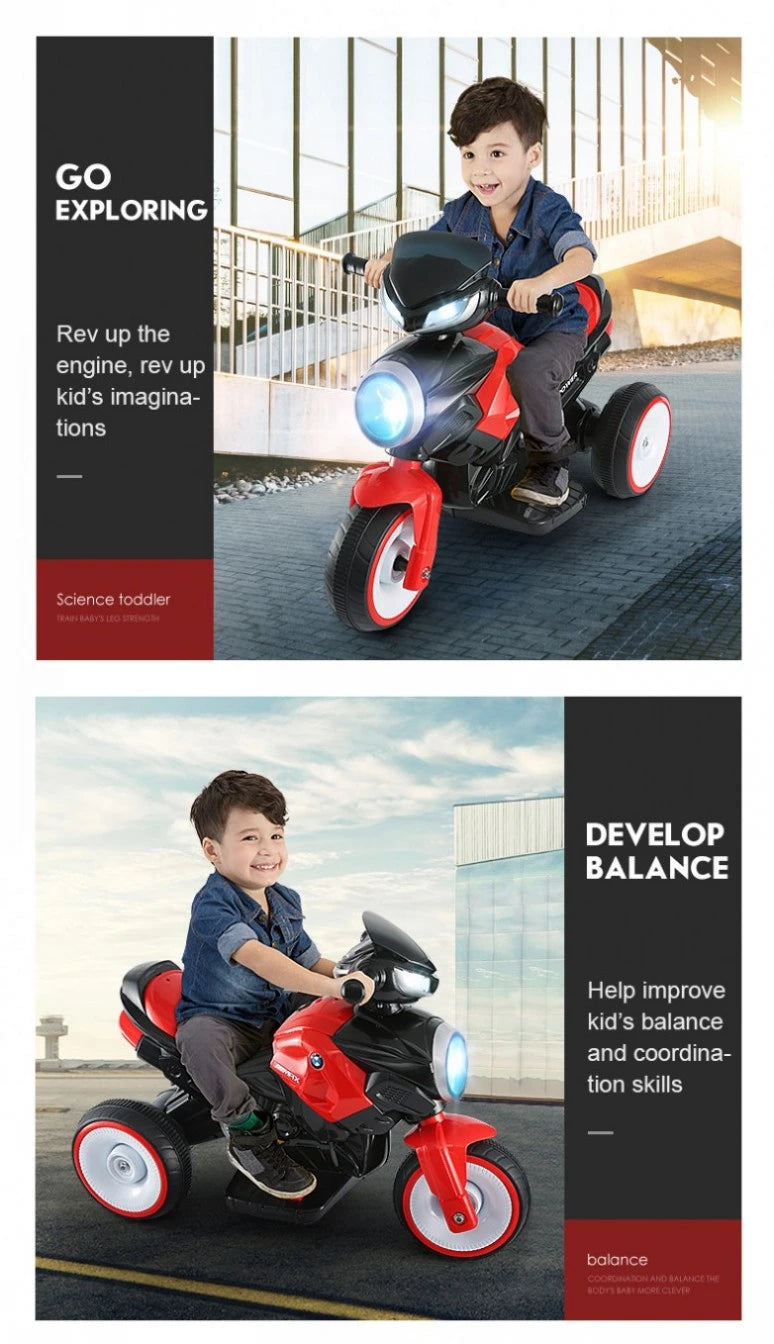 ELECTRONICCHILDREN'S ELECTRIC MOTORCYCLE FOR KIDS