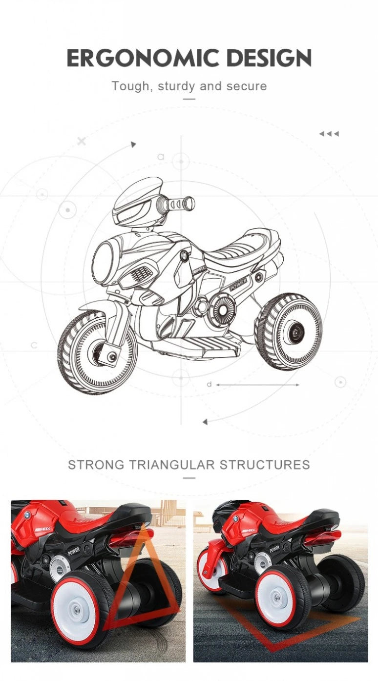 ELECTRONICCHILDREN'S ELECTRIC MOTORCYCLE FOR KIDS