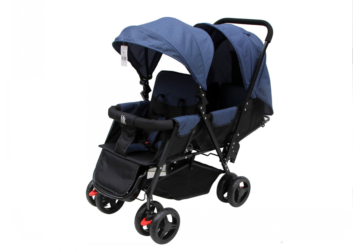 Double Twin Baby Stroller