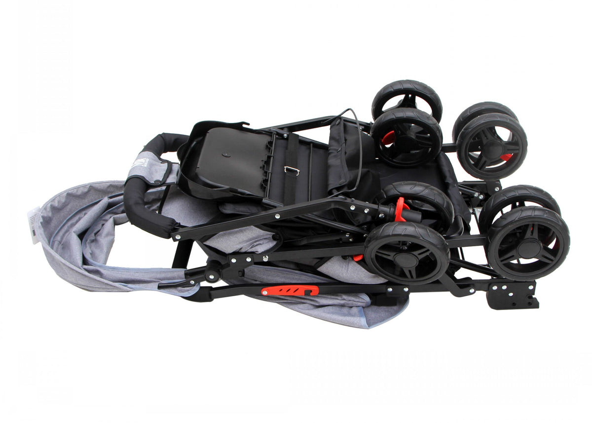 Double Twin Baby Stroller