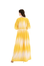 Elegant Tie-Dye Dress for Women Image