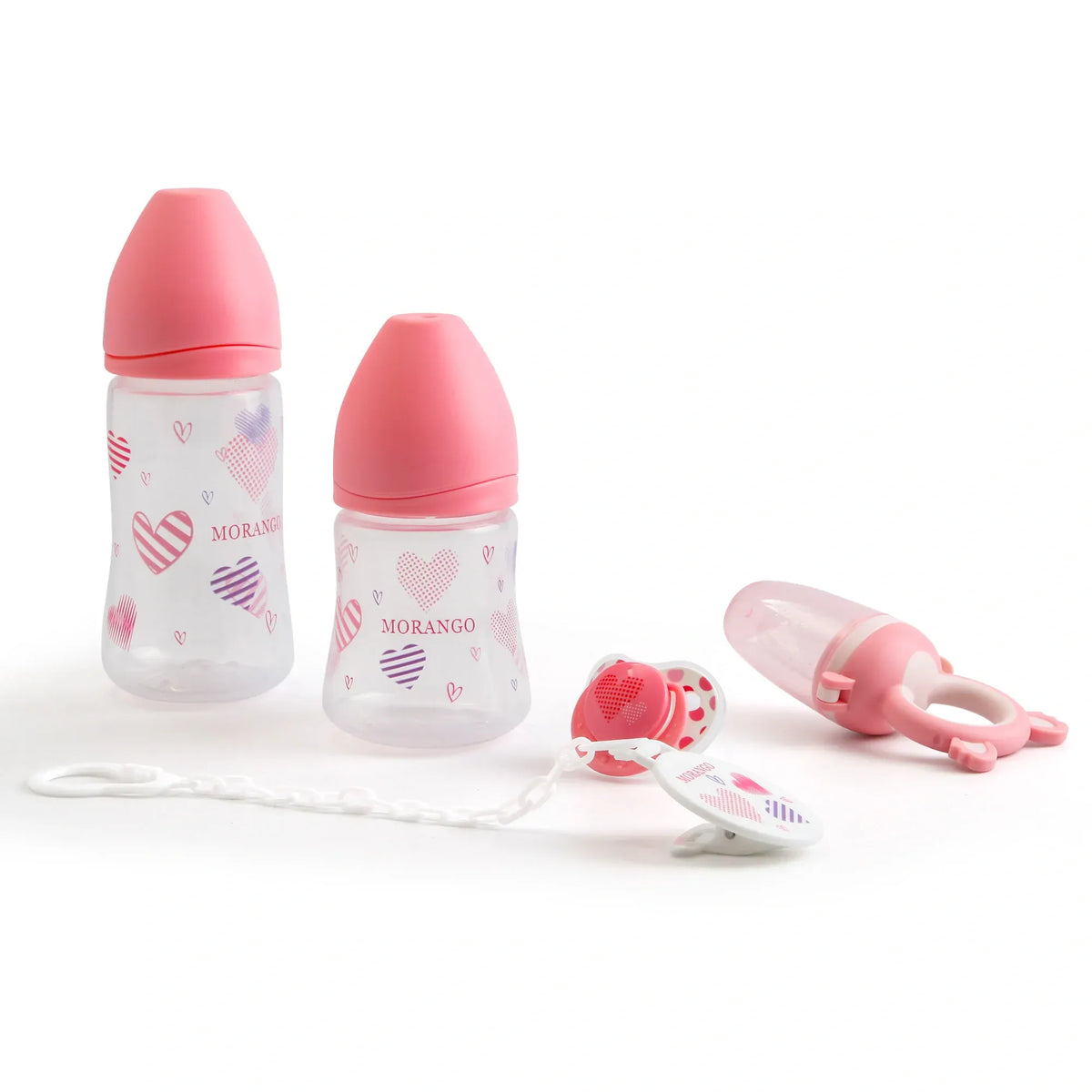 Free Pink Feeding Bottle Set Image