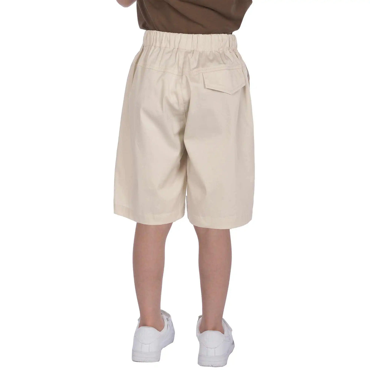 Baggy Elegant Shorts For Boys 120 | 5-6Y Beige 120 | 5-6Y,39,48,50,82 Image