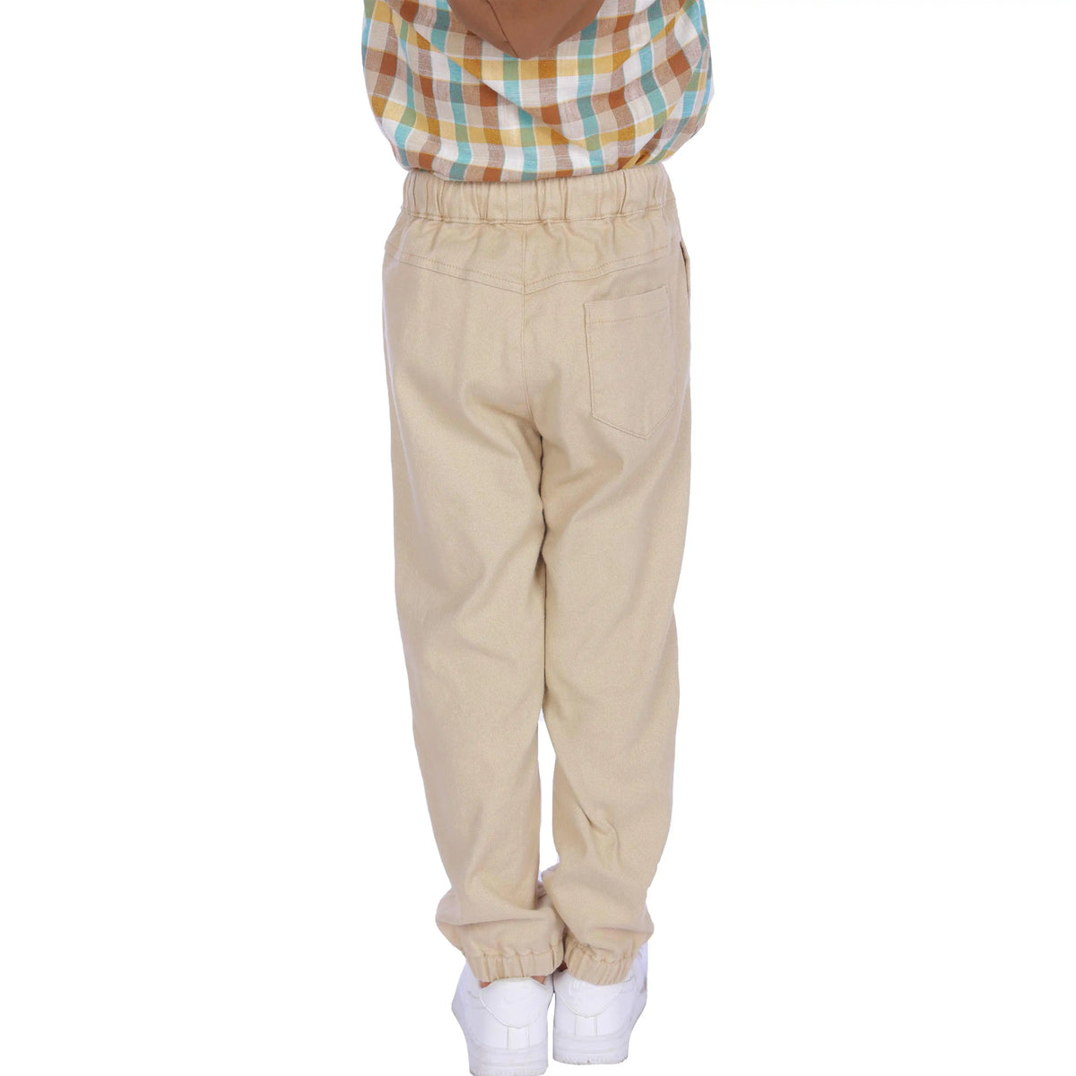 Ankle-tied Elegant Pants For Boys 100 | 3Y Black 100 | 3Y,60,42,40.5,66 Image