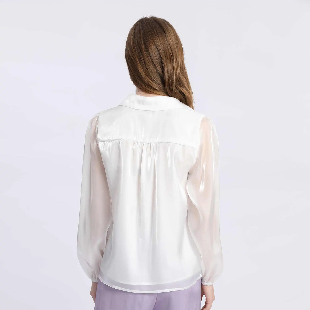 Plain Fashion Blouse For Women