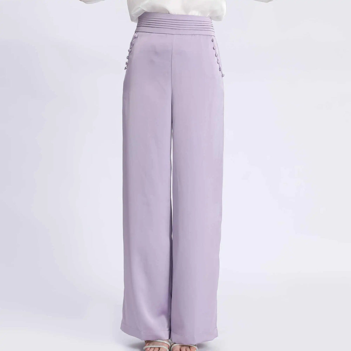 wide leg fashion pants for women image