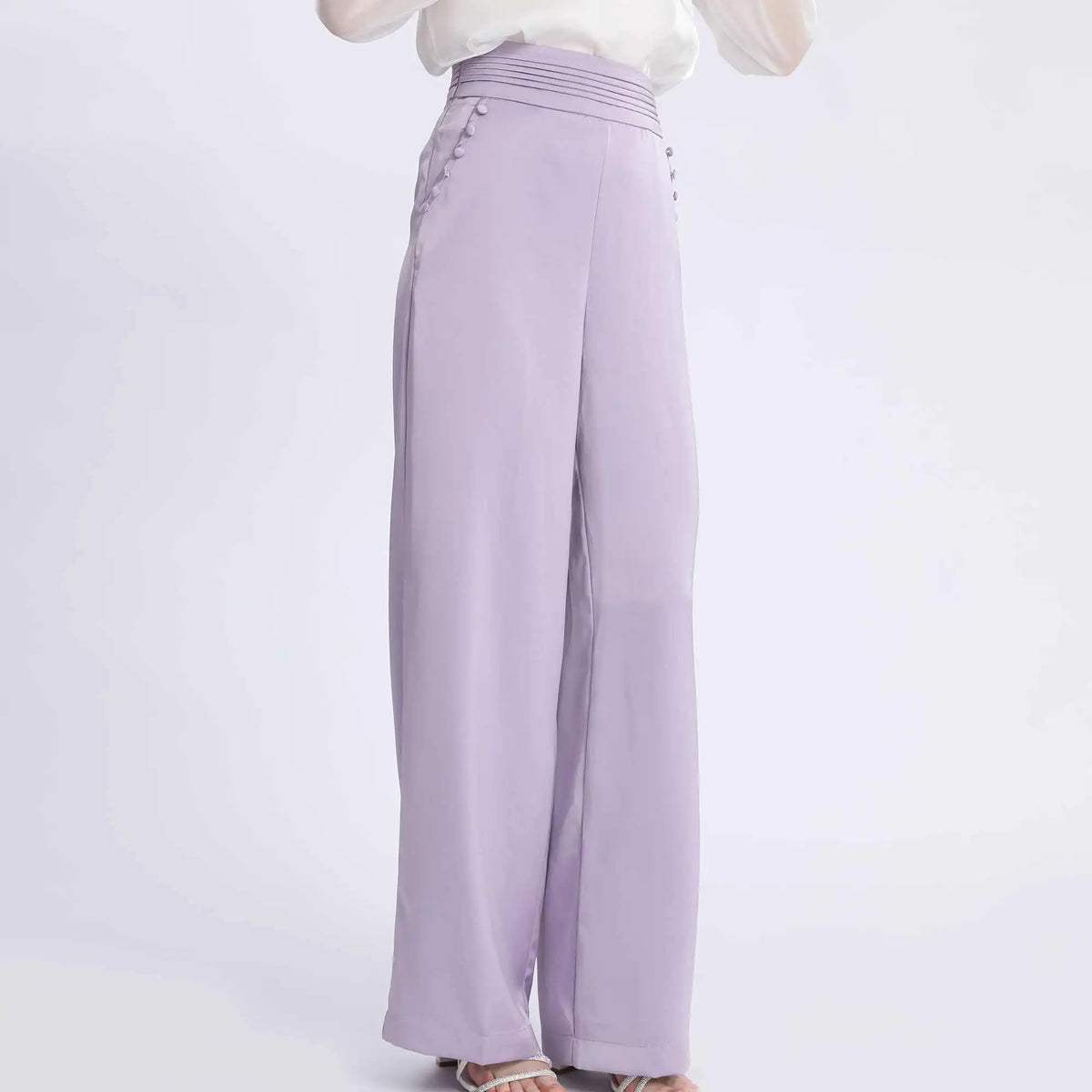 wide leg fashion pants for women image