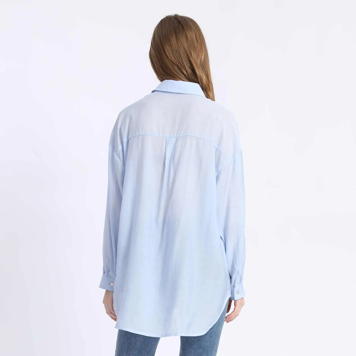 plain fashion shirt for women image