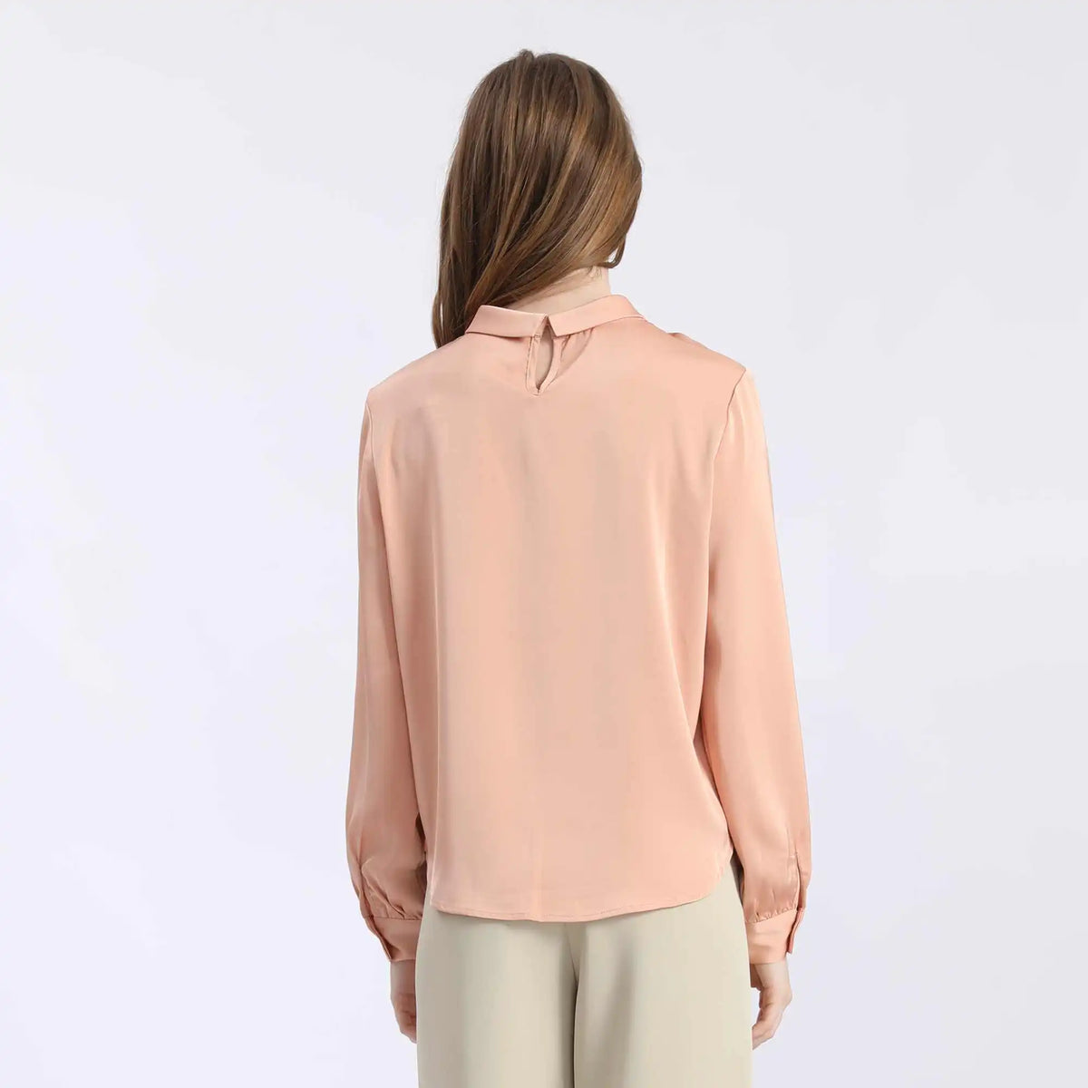 Plain Fashion Blouse For Women