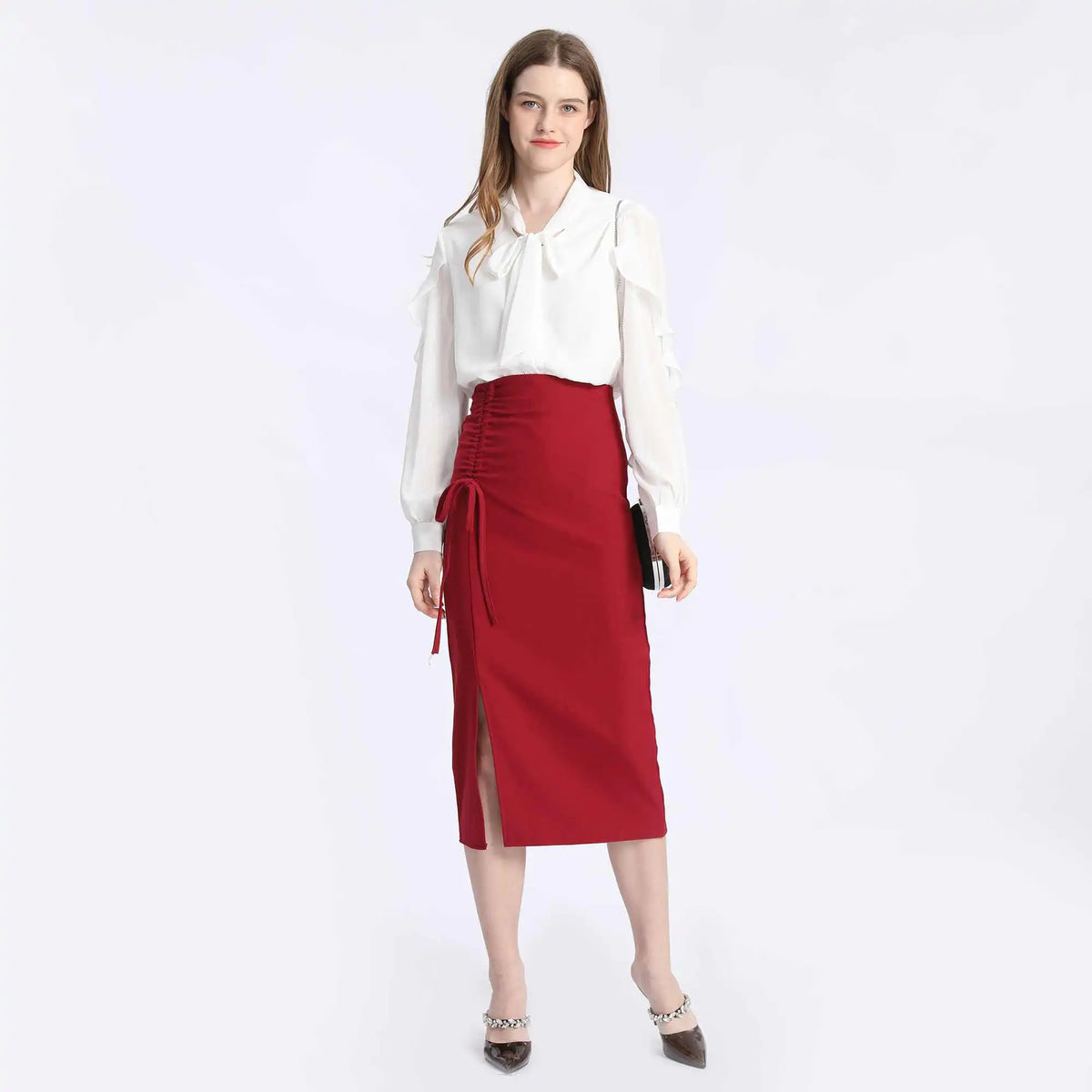 Straight-Leg Fashion Skirt For Women