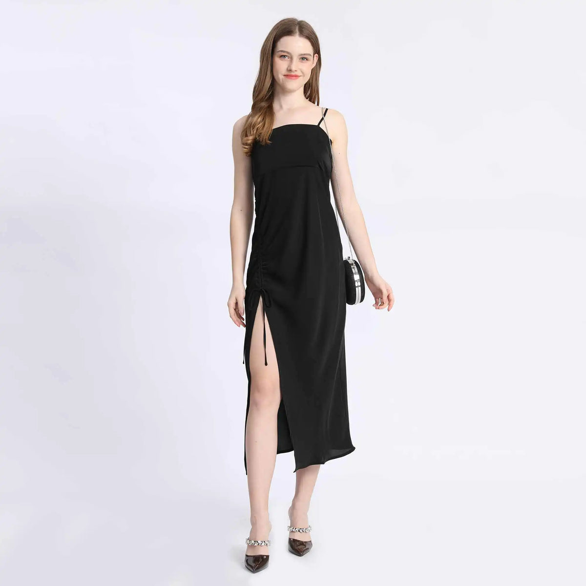 Black Chic Evening Dress For Women