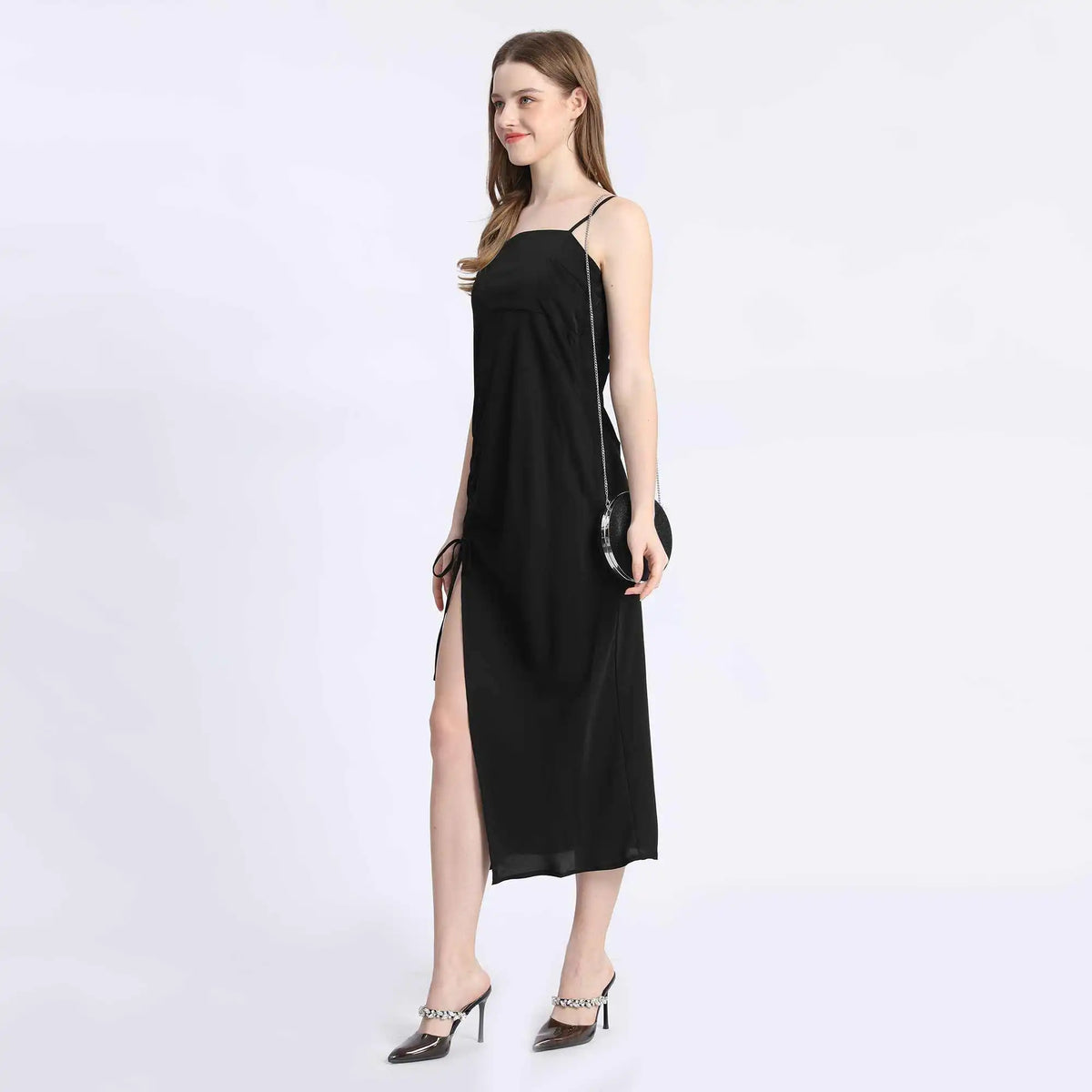 Black Chic Evening Dress For Women