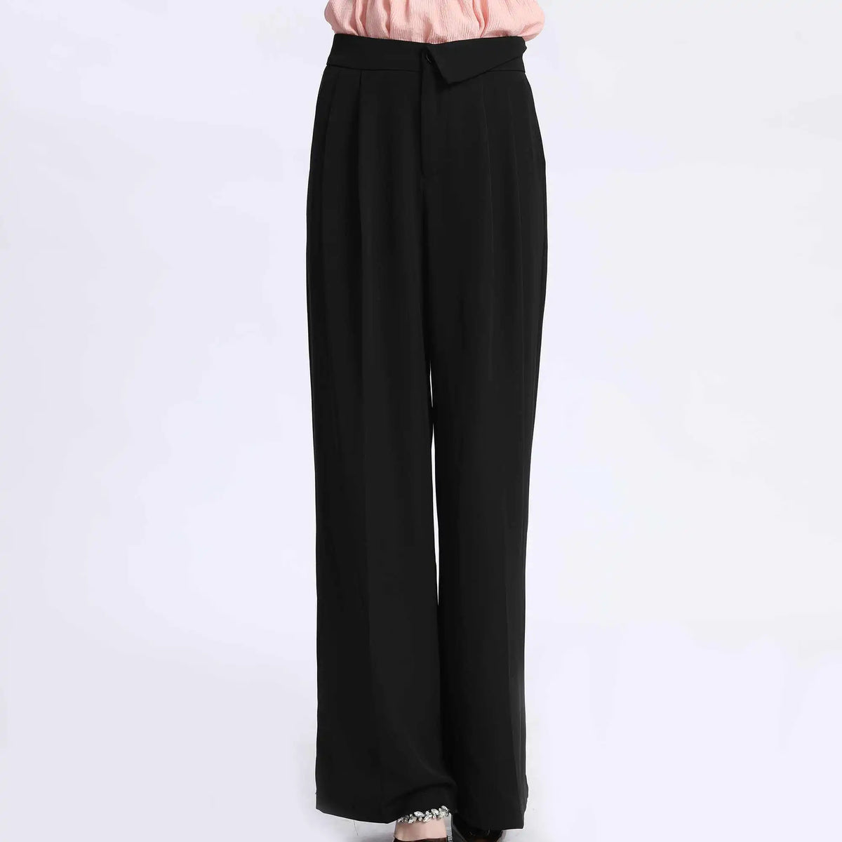 wide leg fashion pants for women image