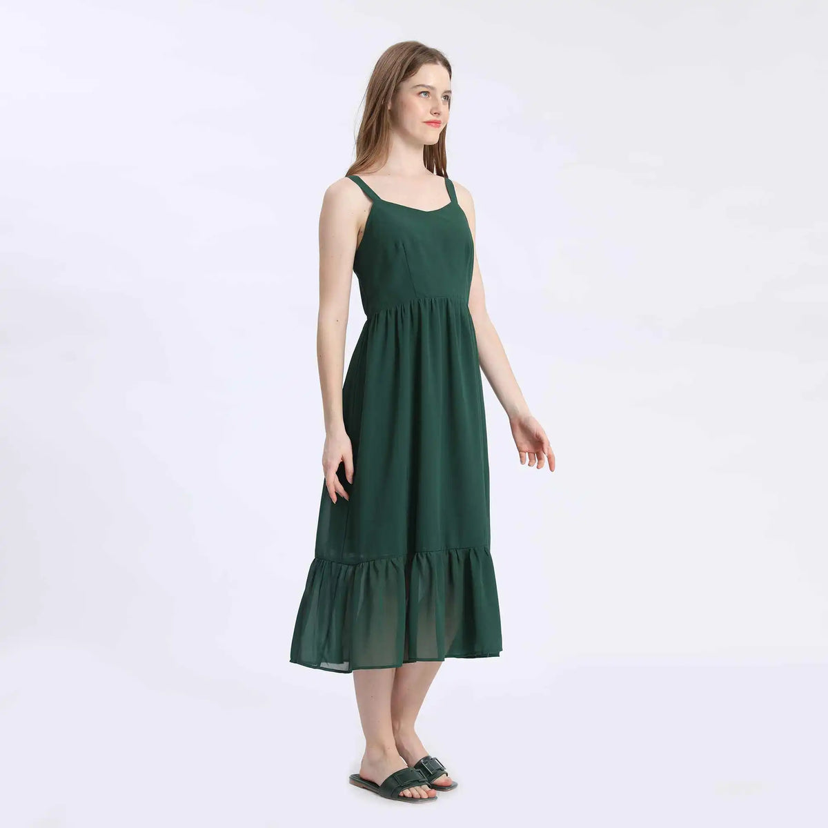 Plain Fashion Dress For Women