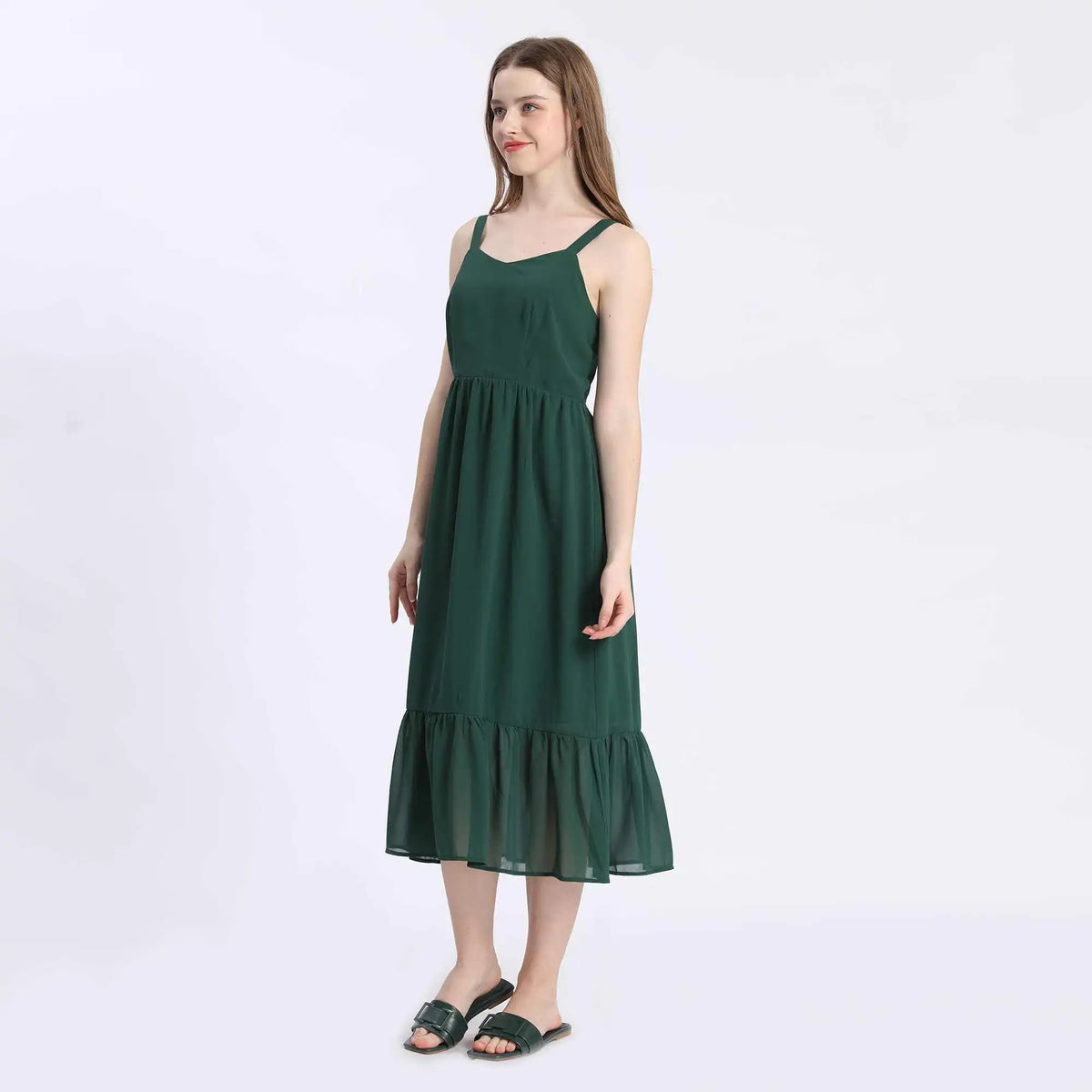 Plain Fashion Dress For Women