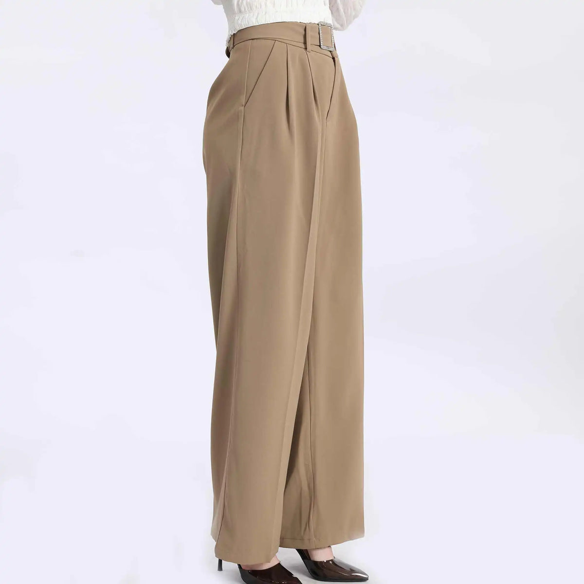 wide leg fashion pants for women image