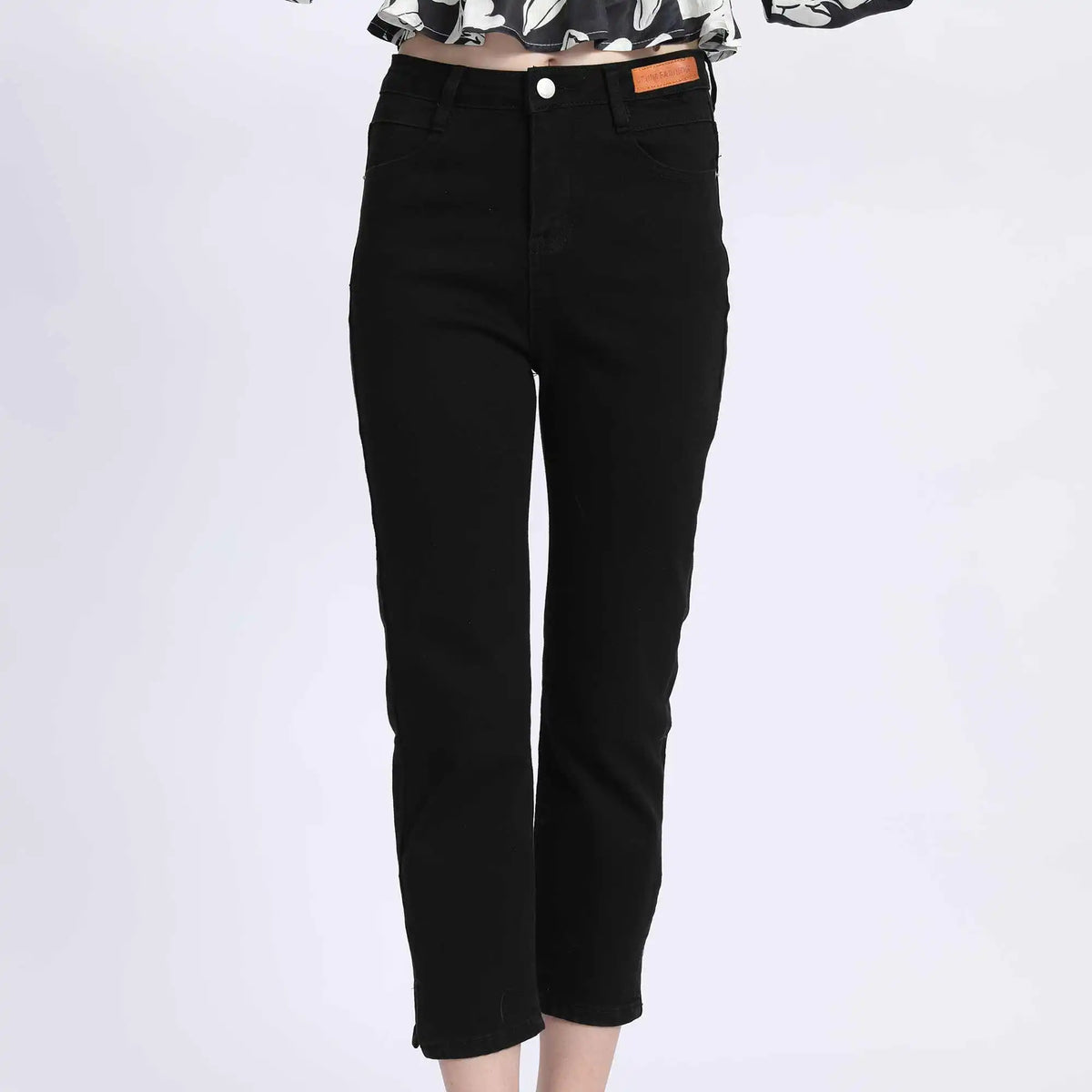 skinny fashion pants for women image