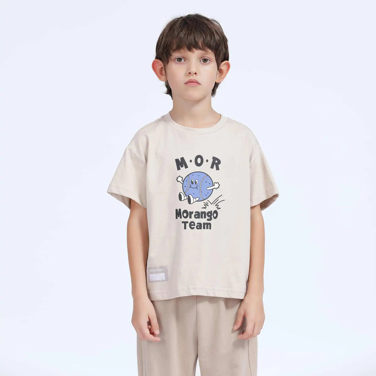 Printed Basic T.Shirt For Boys 100 | 3Y Beige 100 | 3Y,40,75,10, Image