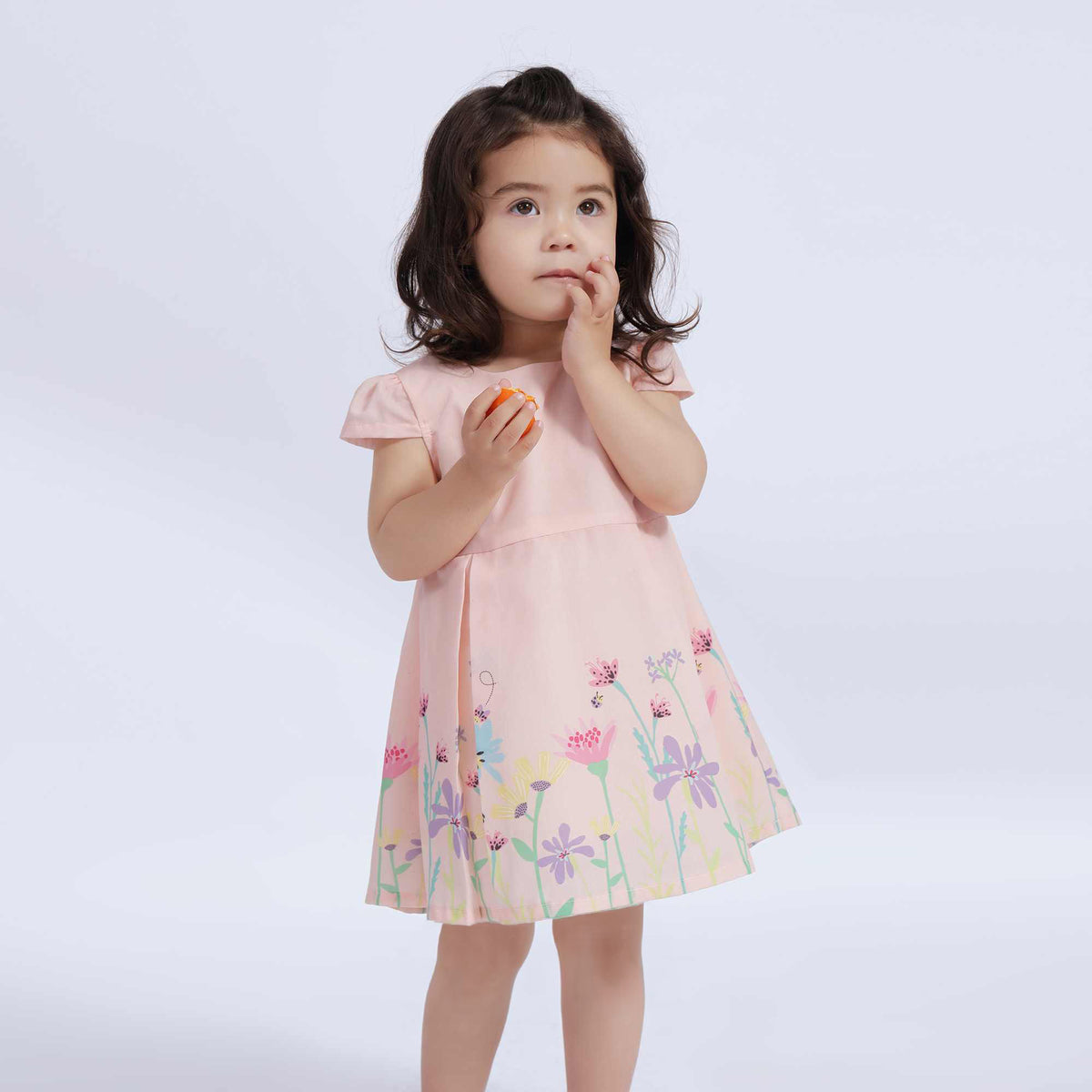 Floral Casual Dress For Baby Girl