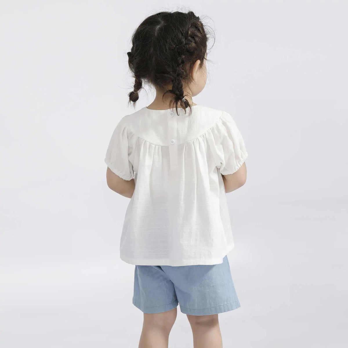 Floral Casual Blouse For Baby Girl 73 | 9-12M Off White 73 | 9-12M,34,56,10.5, Image