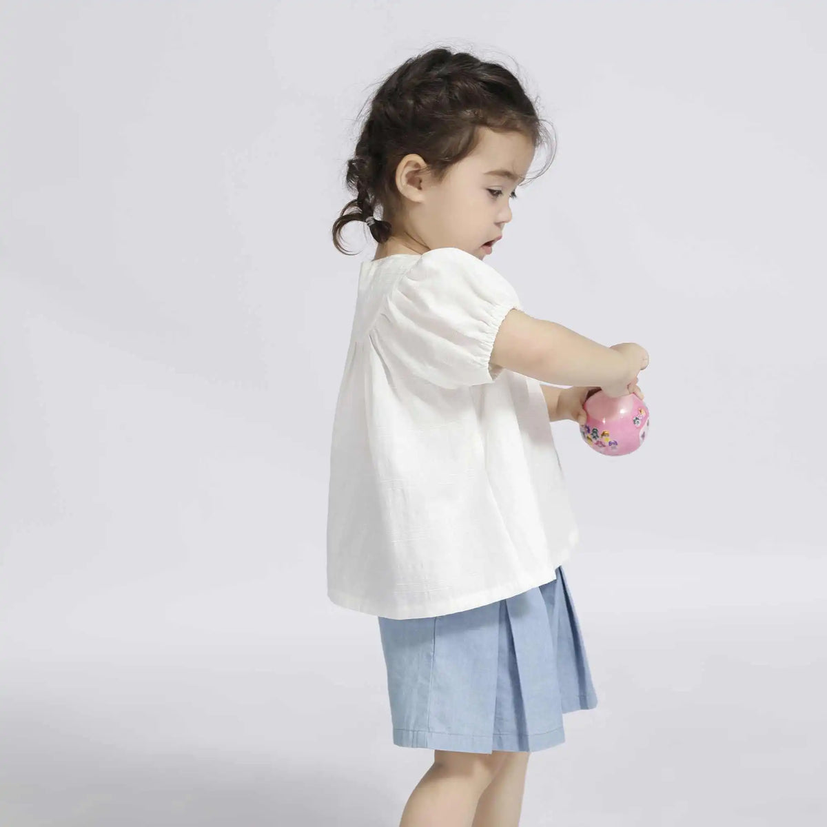 Floral Casual Blouse For Baby Girl 90 | 24M Off White 90 | 24M,38.5,62,12, Image