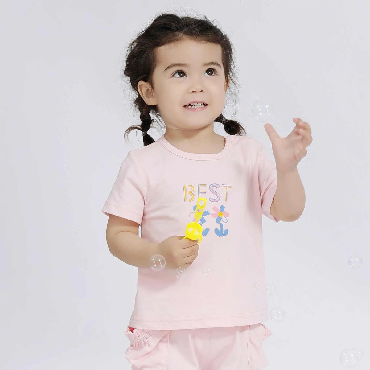 Floral Sport T.Shirt For Baby Girl 66 | 6-9M Pink 66 | 6-9M,32,54,10, Image