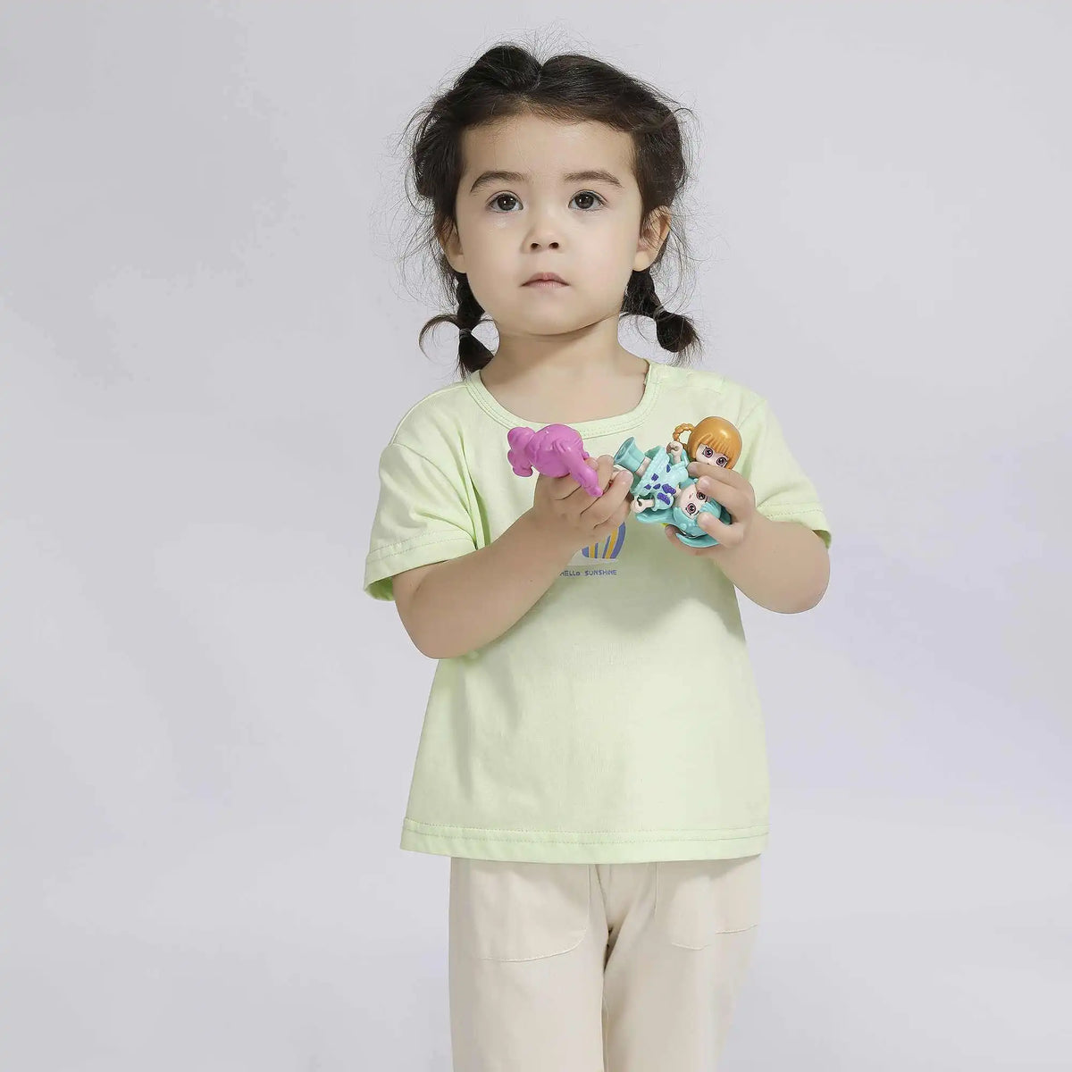 Printed Sport T.Shirt For Baby Girl 66 | 6-9M Green 66 | 6-9M,32,58,10, Image