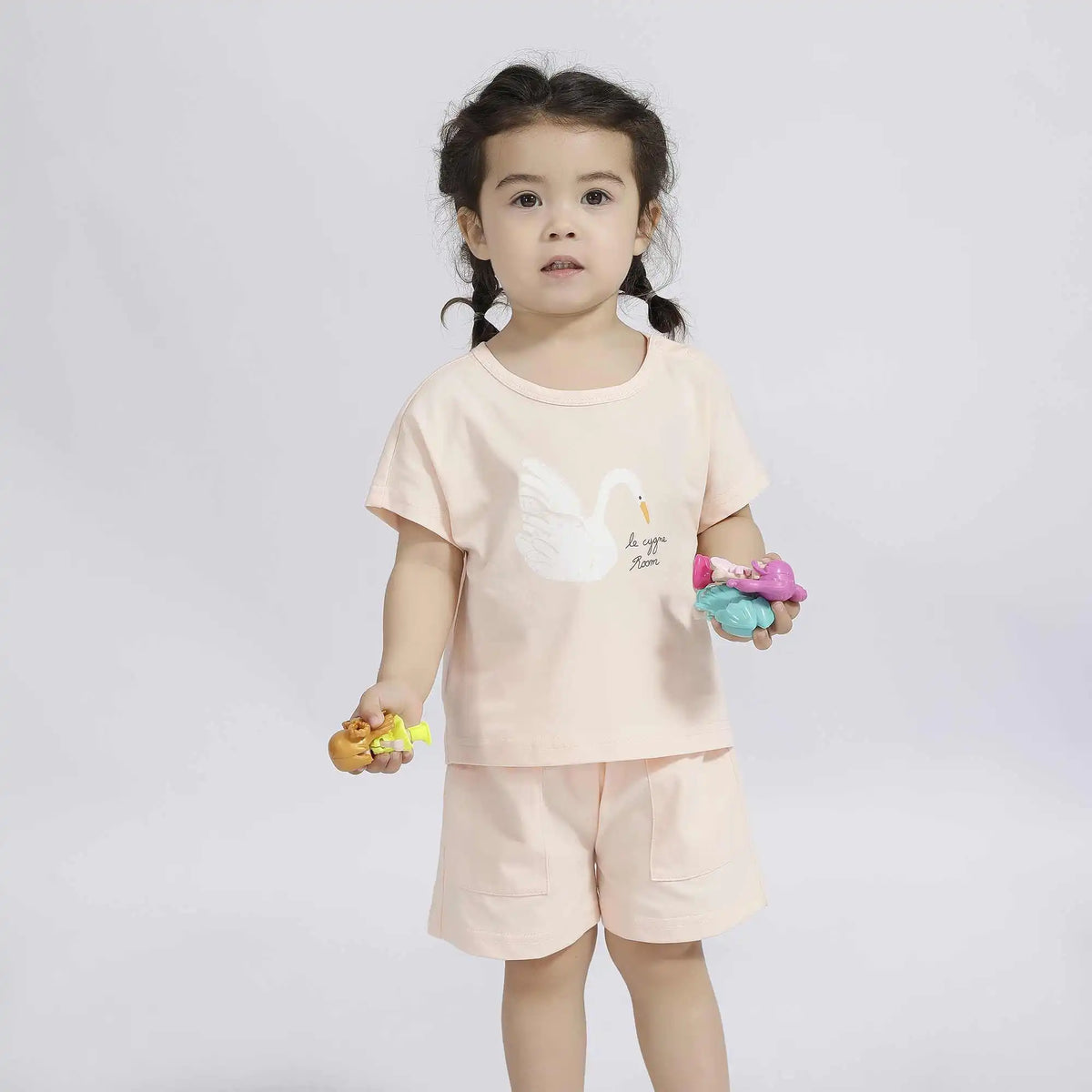 Printed Sport T.Shirt For Baby Girl 66 | 6-9M Light Orange Pink 66 | 6-9M,32,61,, Image